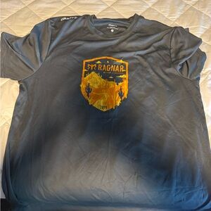 Craft Gray T-Shirt with Orange Ragnar Graphic